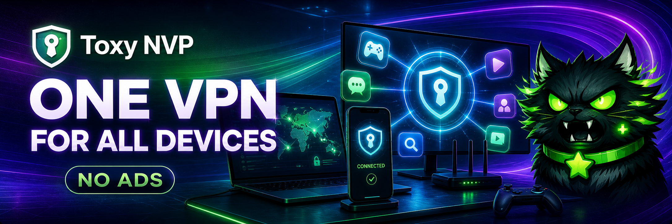 ToxyNVP connection banner
